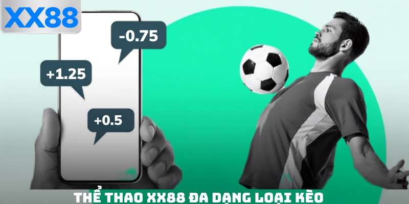 Thể thao xx88 đa dạng các loại kèo